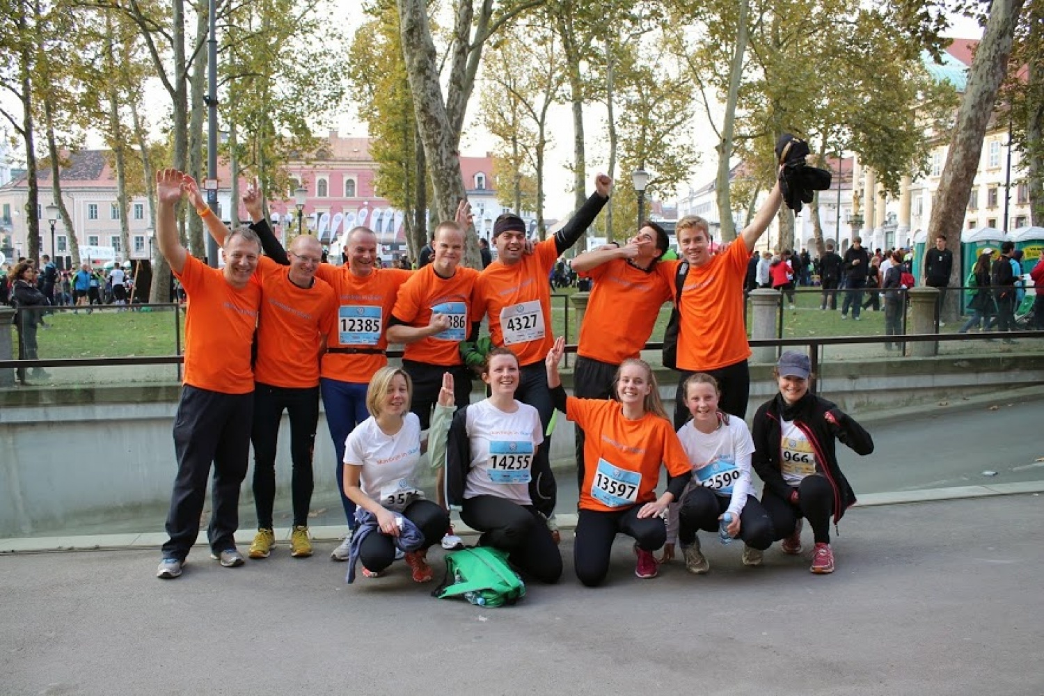 Skupinska slika - Ljubljanski maraton