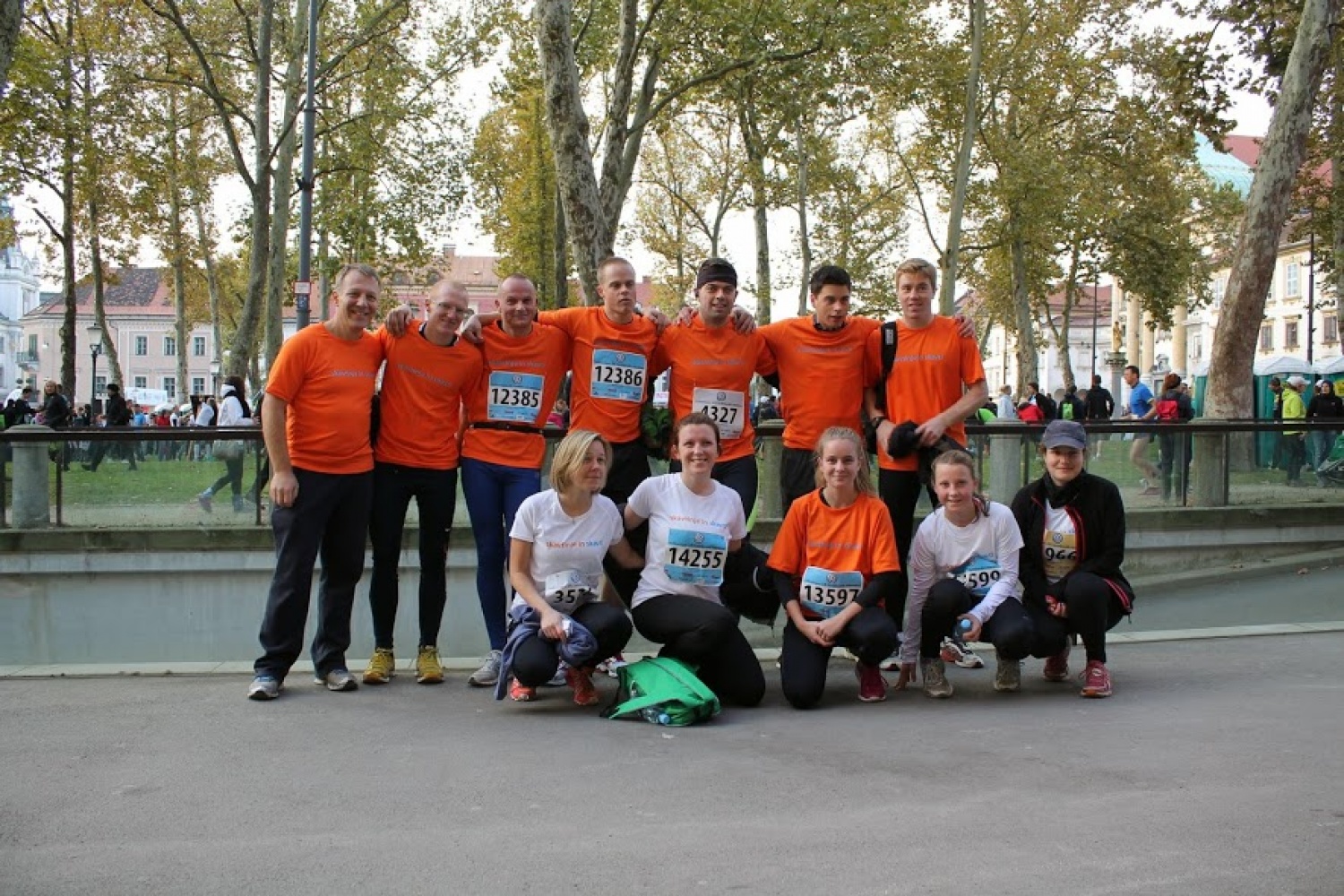 Skupinska slika - Ljubljanski maraton