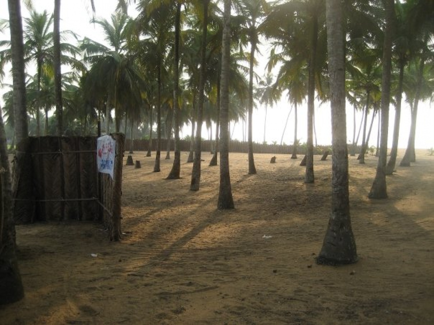 Peščena plaža je skavtski dom 1