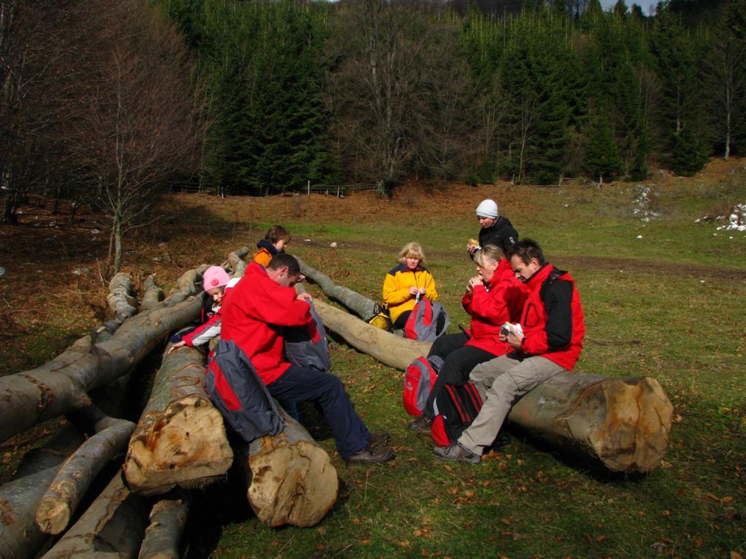 Malica takoj na začetku