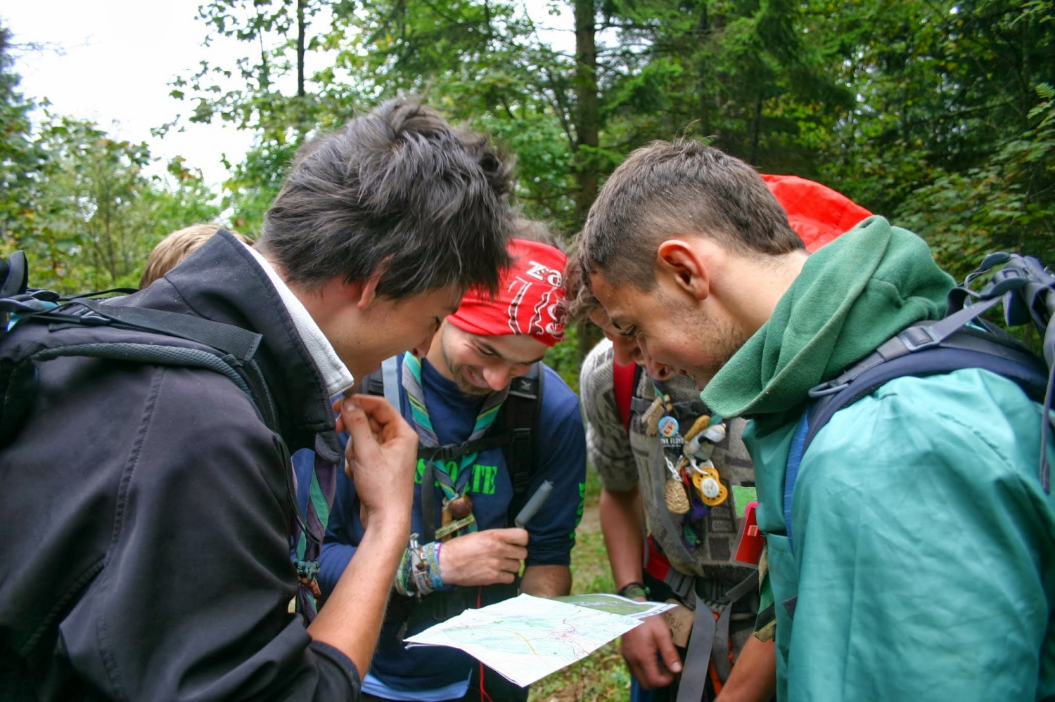 O štiridnevnem skavtovanju v notranjskih gozdovih (ŽVN II)