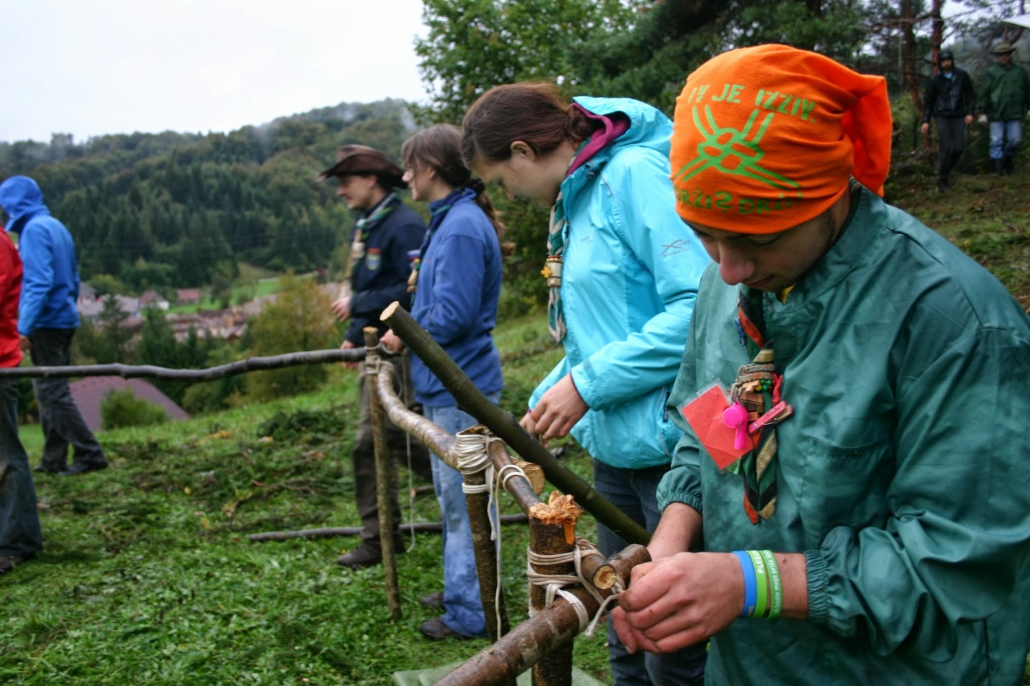 O štiridnevnem skavtovanju v notranjskih gozdovih (ŽVN II)