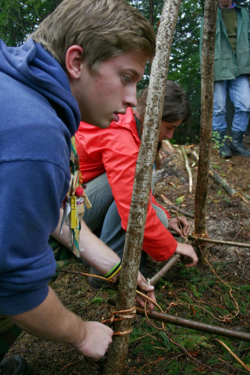 O štiridnevnem skavtovanju v notranjskih gozdovih (ŽVN II)