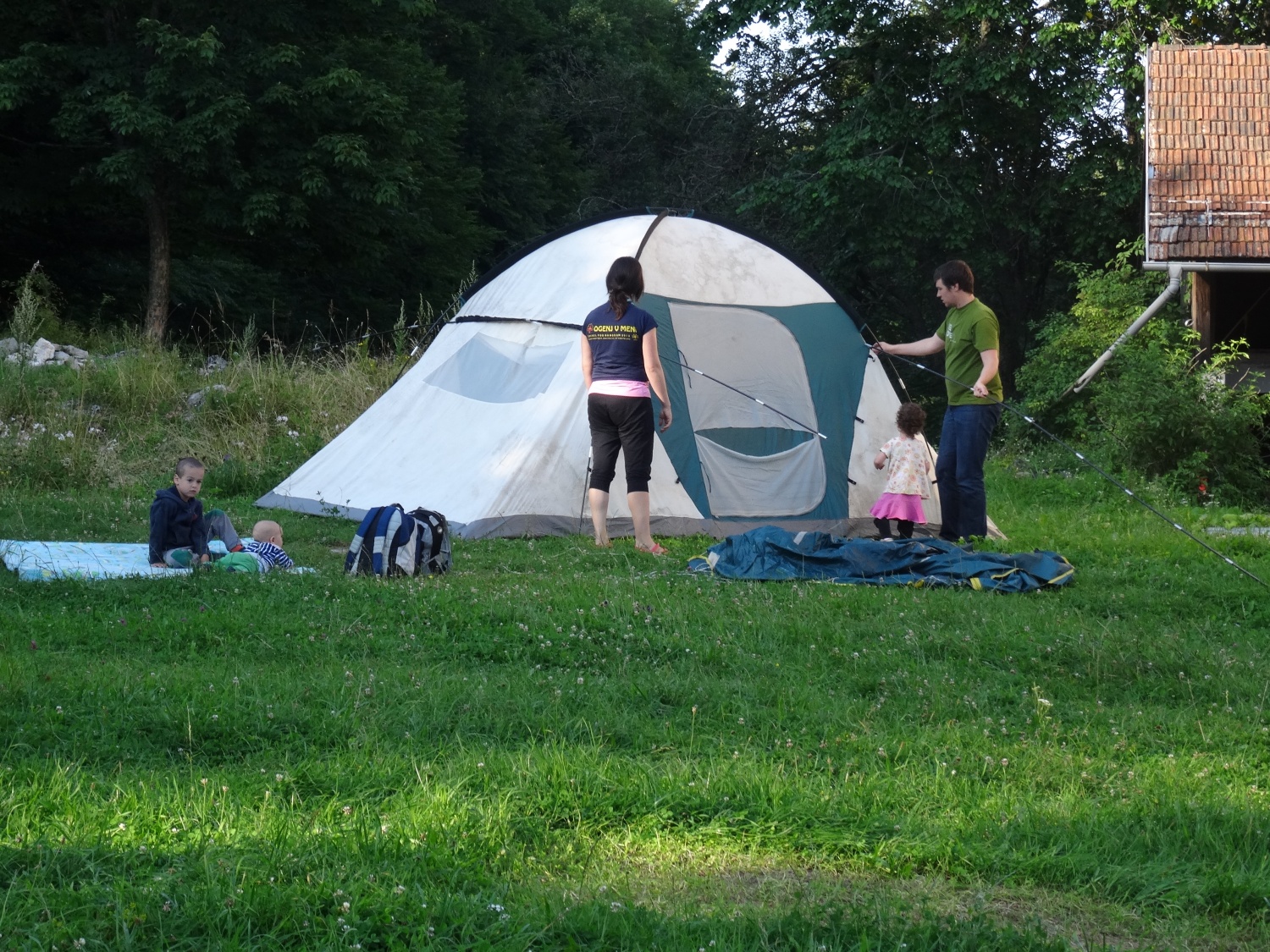 Avgustovski tabor družin v Skavtskem okoljskem centru