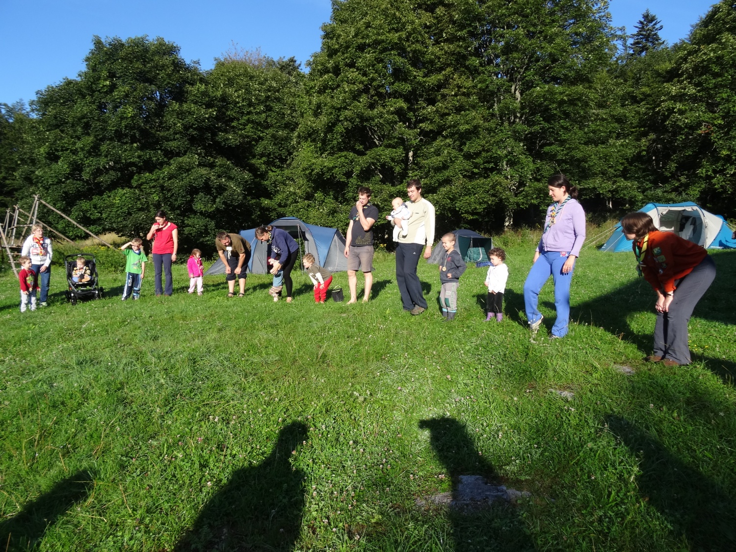 Avgustovski tabor družin v Skavtskem okoljskem centru