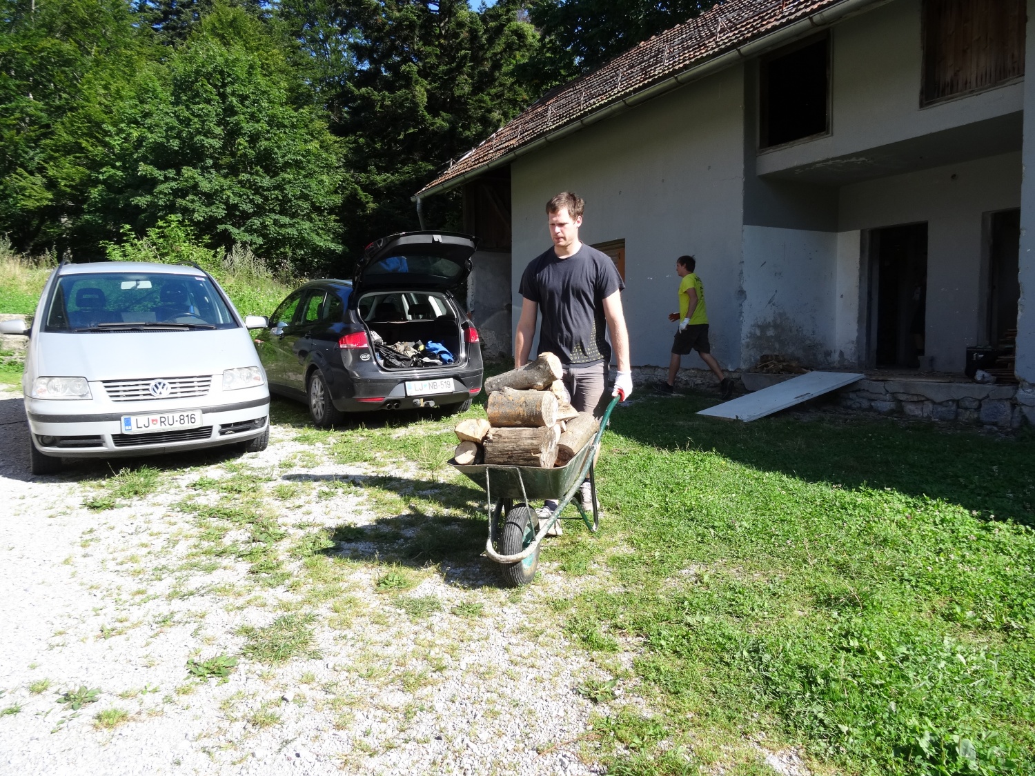 Avgustovski tabor družin v Skavtskem okoljskem centru