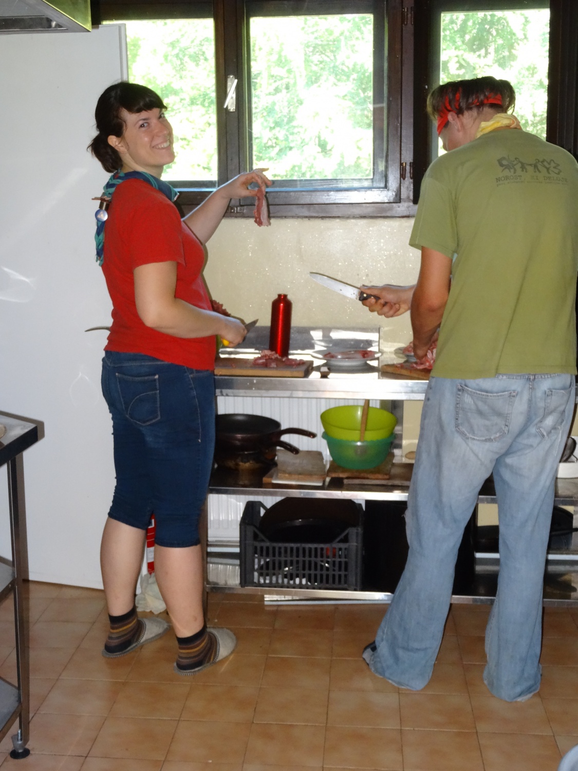 Avgustovski tabor družin v Skavtskem okoljskem centru