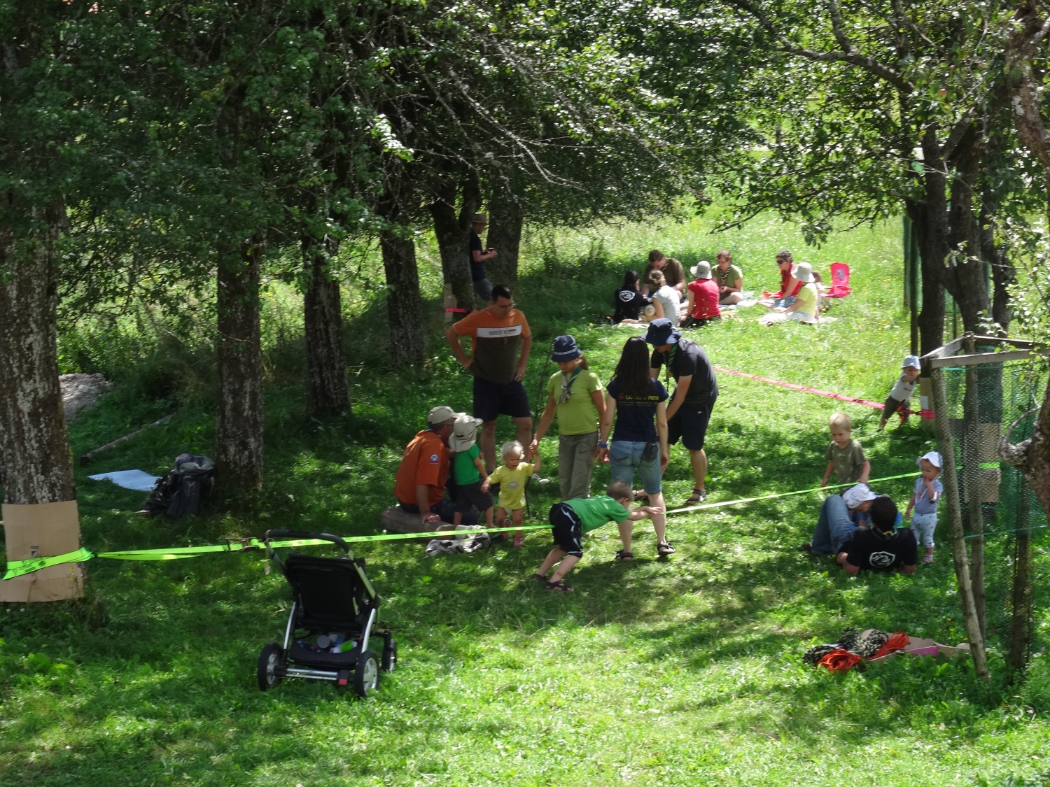 Avgustovski tabor družin v Skavtskem okoljskem centru