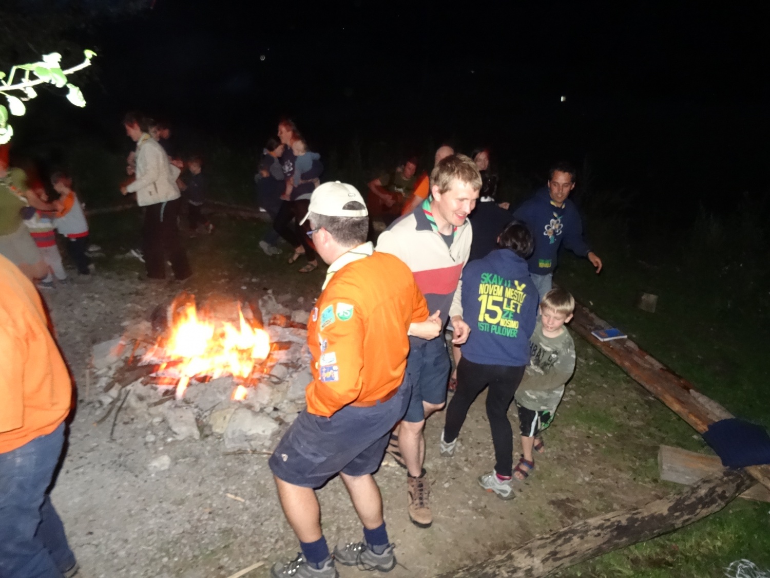 Avgustovski tabor družin v Skavtskem okoljskem centru