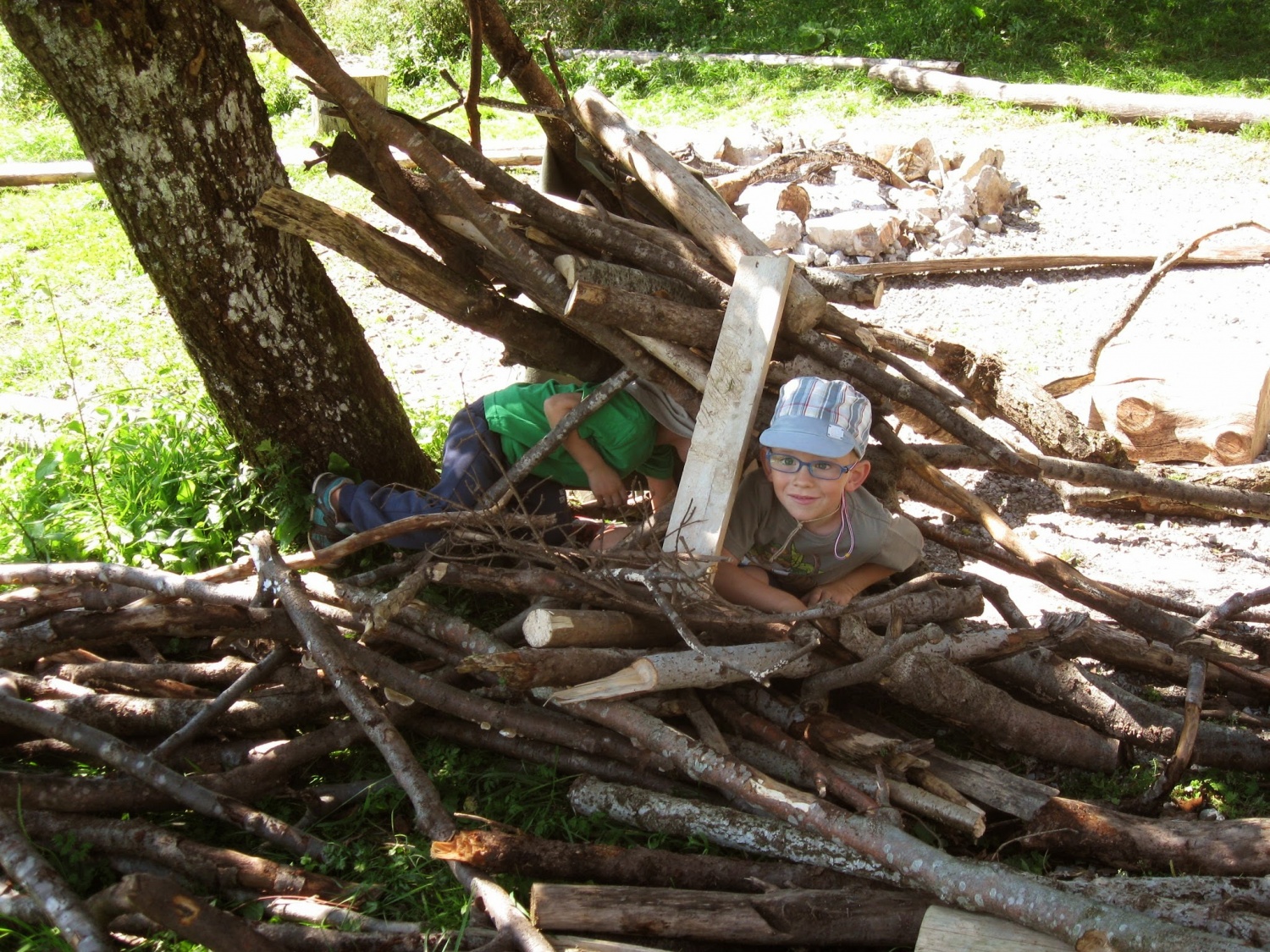 Avgustovski tabor družin v Skavtskem okoljskem centru
