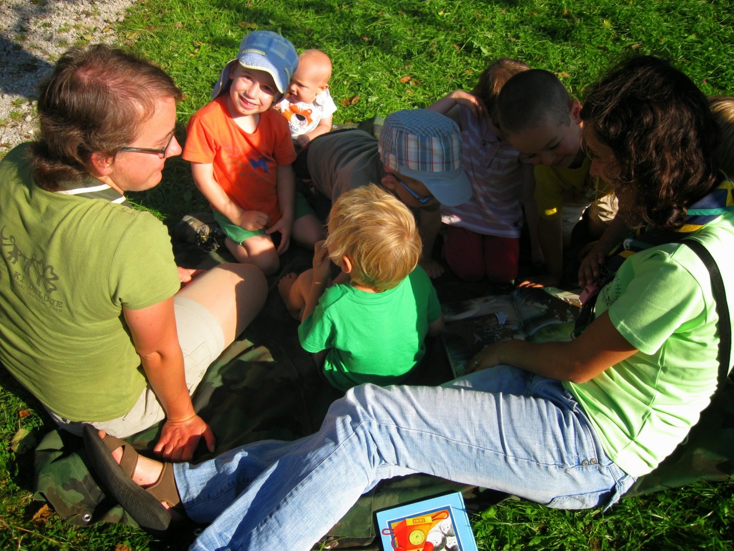 Avgustovski tabor družin v Skavtskem okoljskem centru