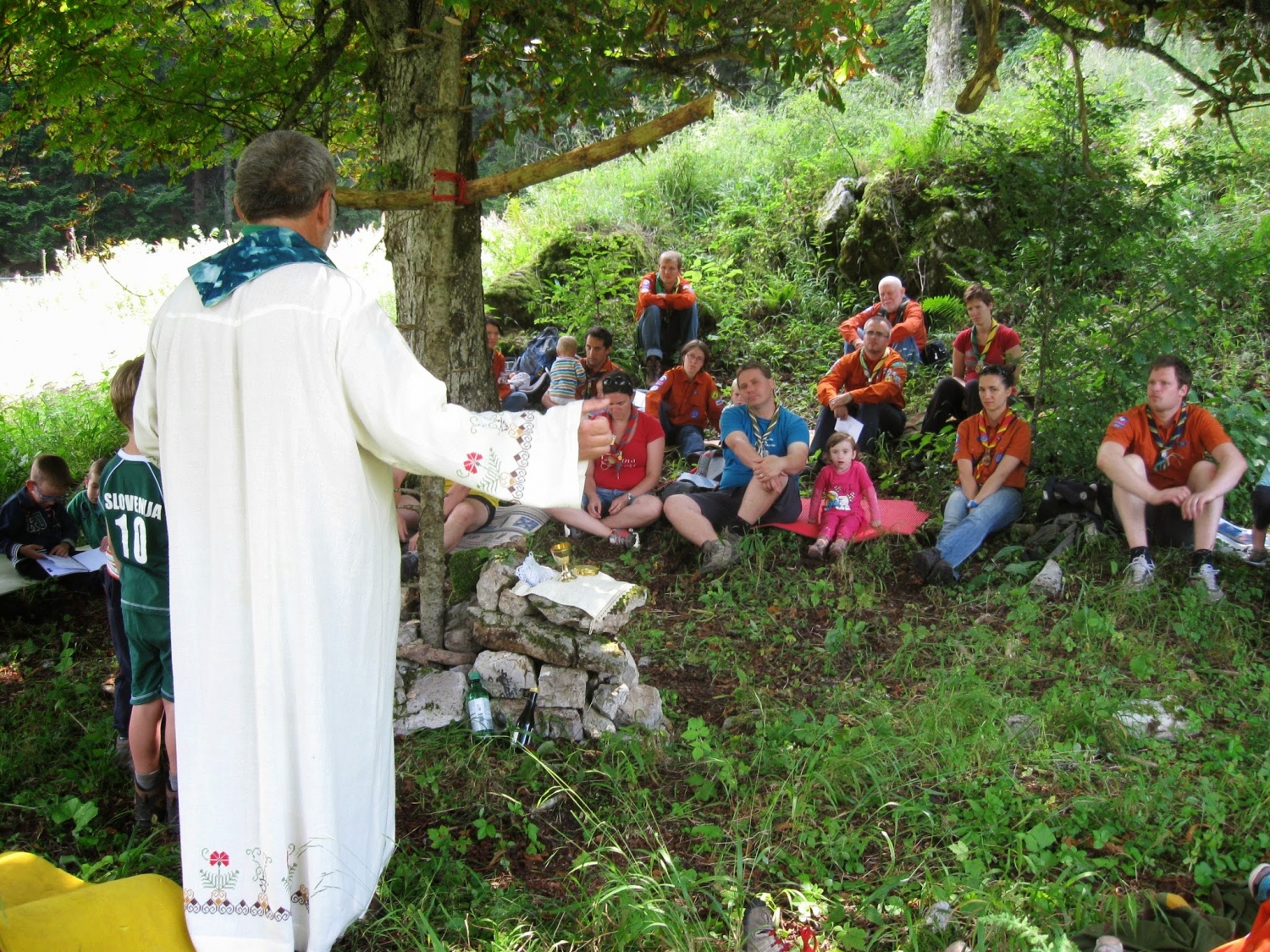 Avgustovski tabor družin v Skavtskem okoljskem centru