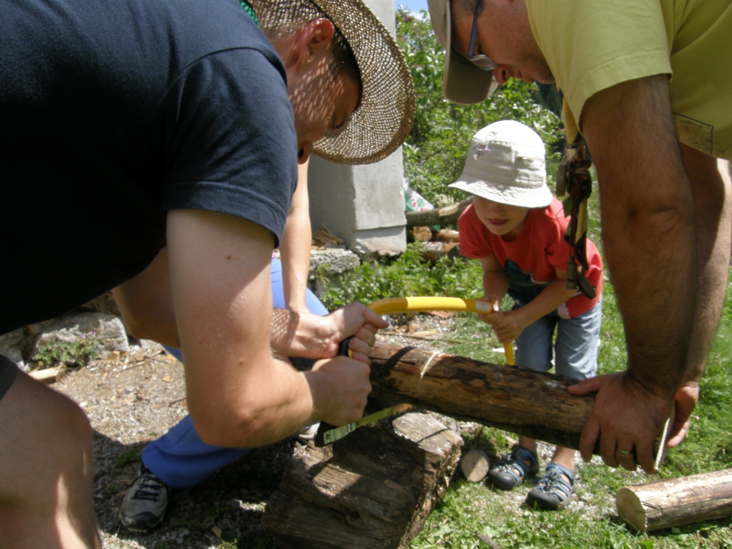 Avgustovski tabor družin v Skavtskem okoljskem centru