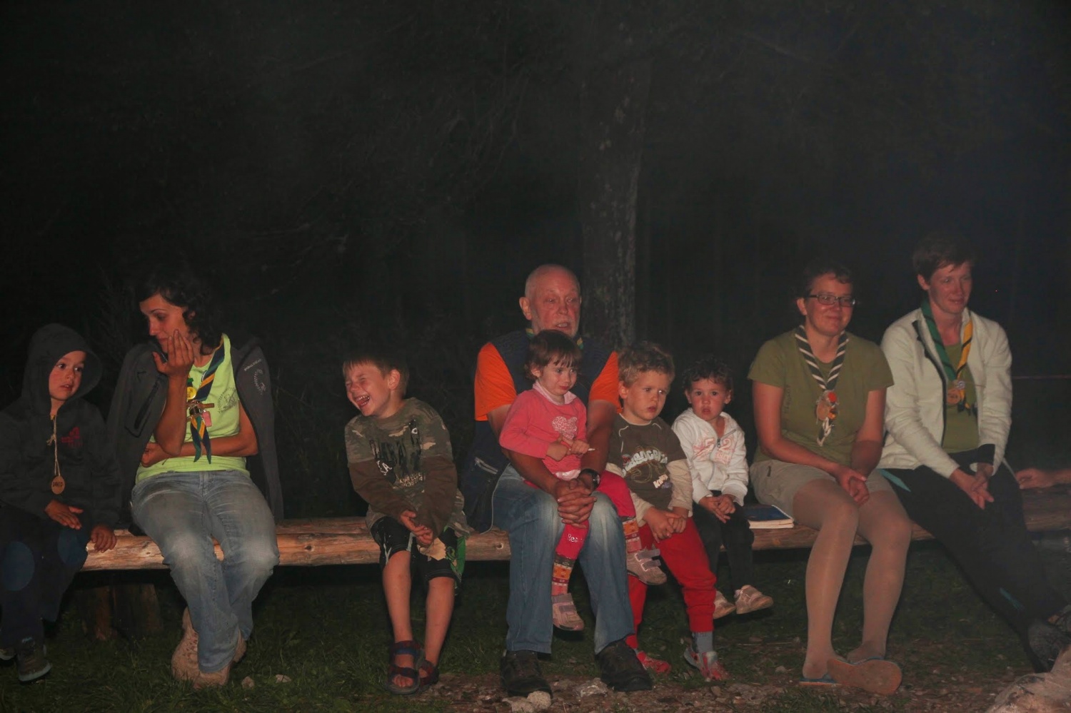 Avgustovski tabor družin v Skavtskem okoljskem centru