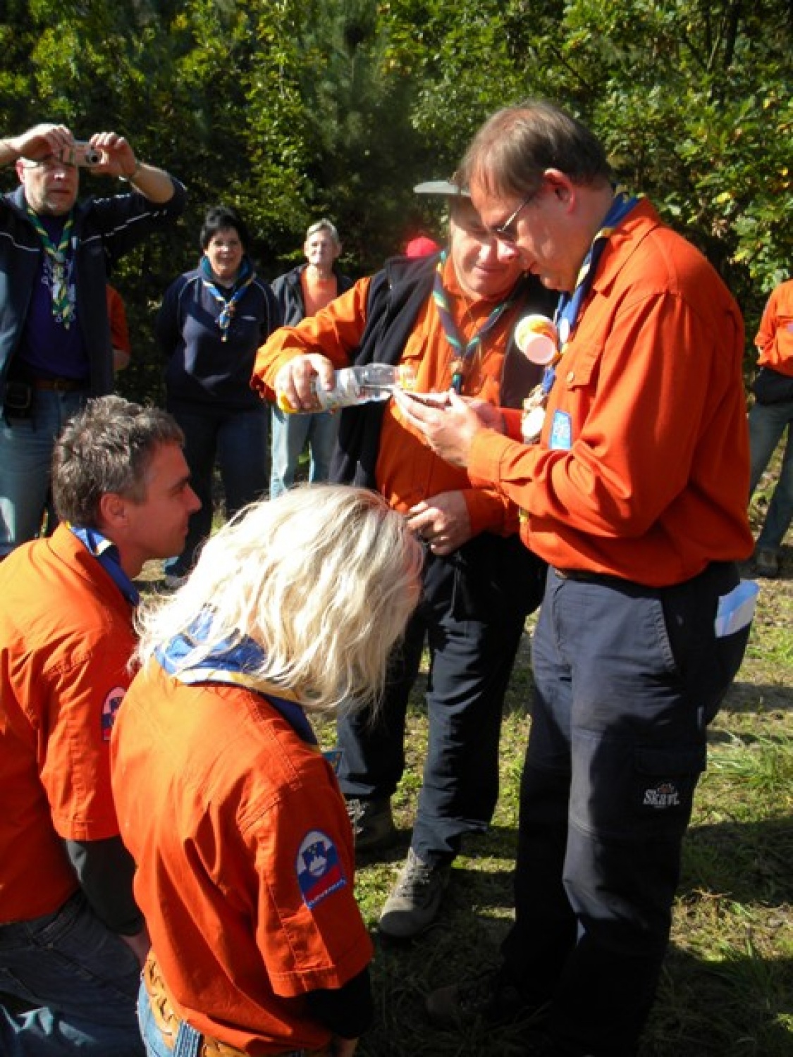 Krst Polone in Aljoše