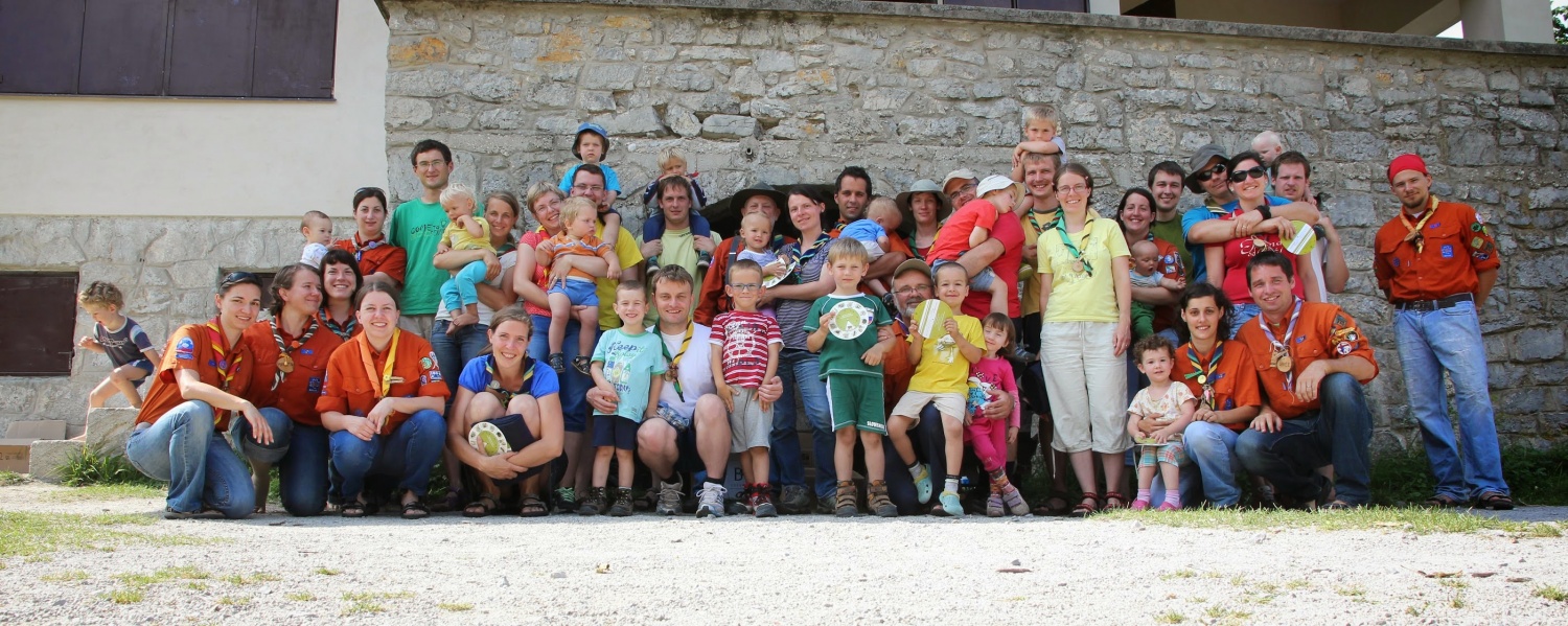 Avgustovski tabor družin v Skavtskem okoljskem centru