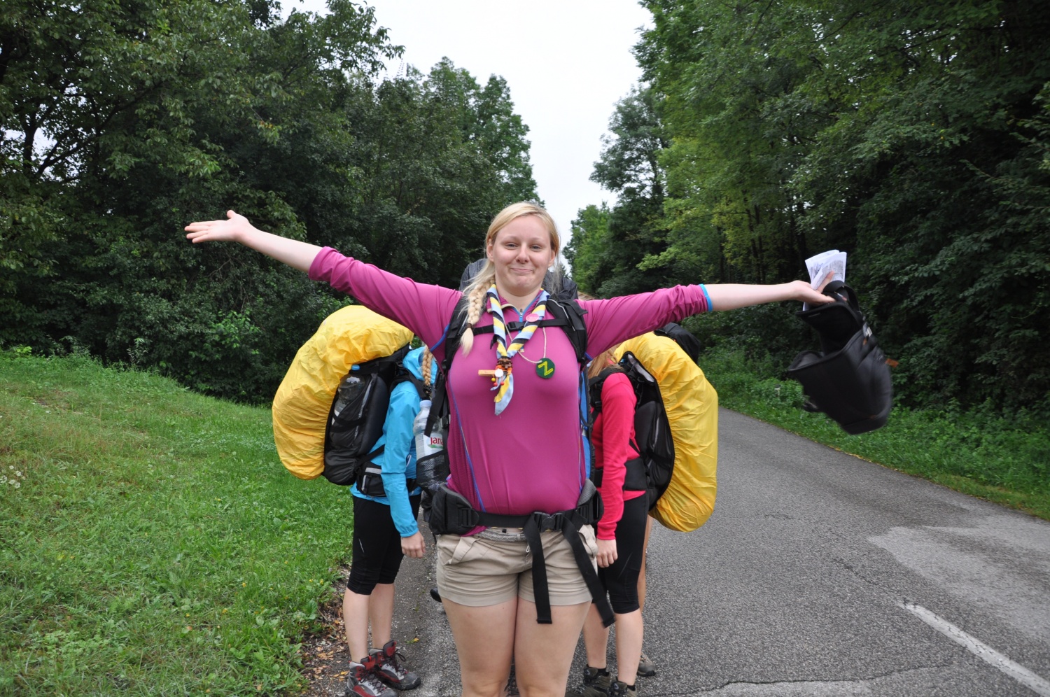 Teja, misleč, da lepša sliko