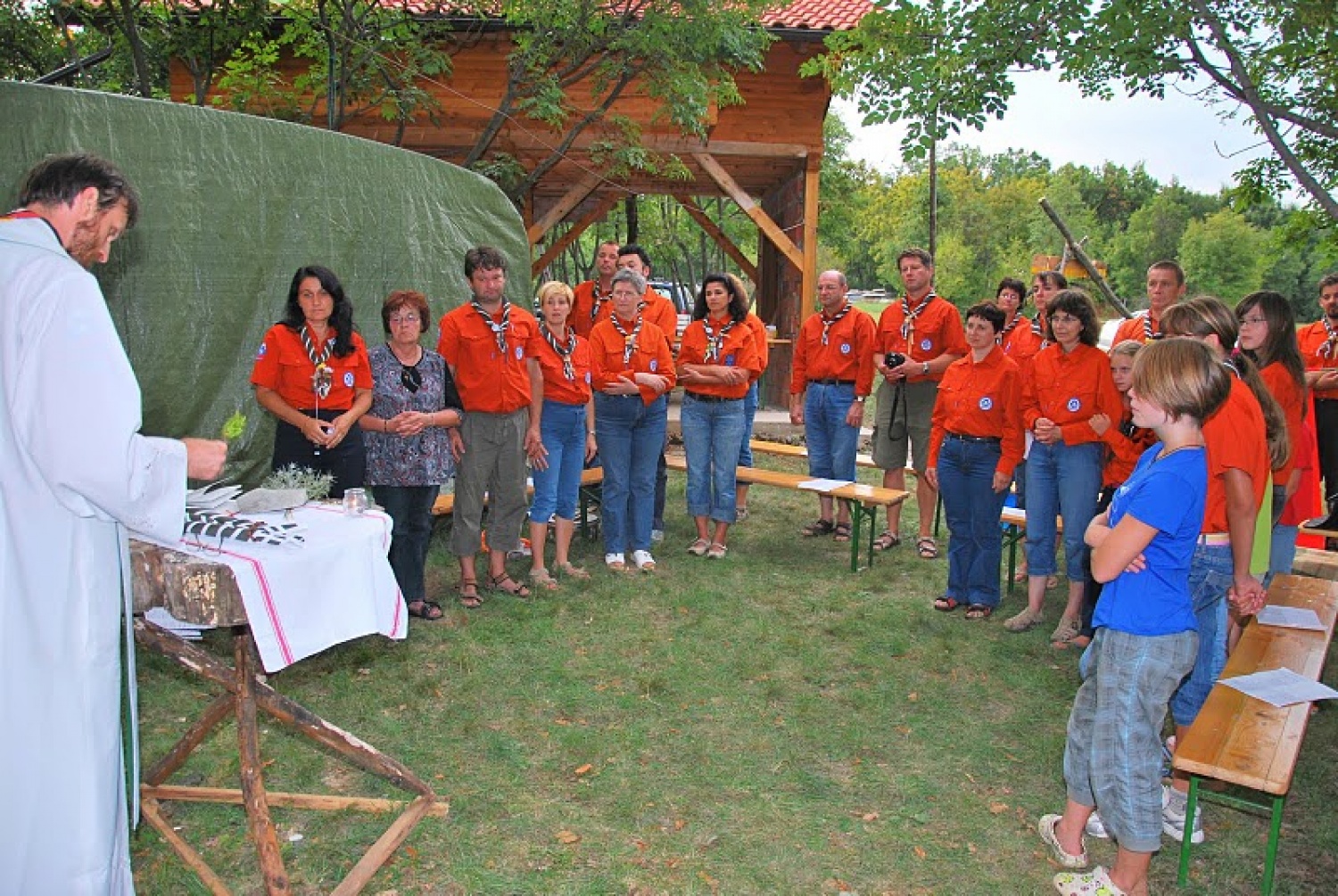 Sveta maša na taboru