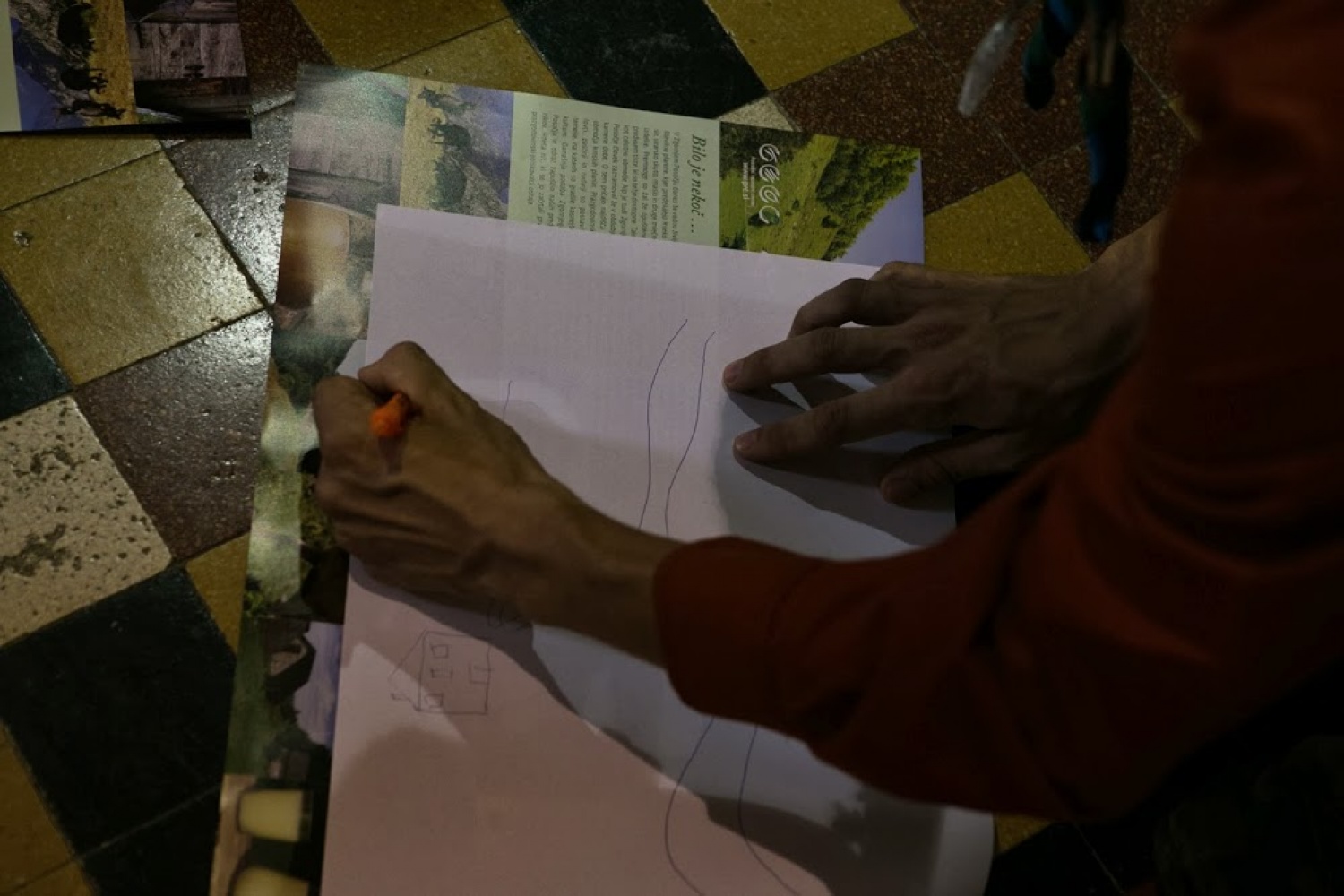 risanje osebnega zemljevida