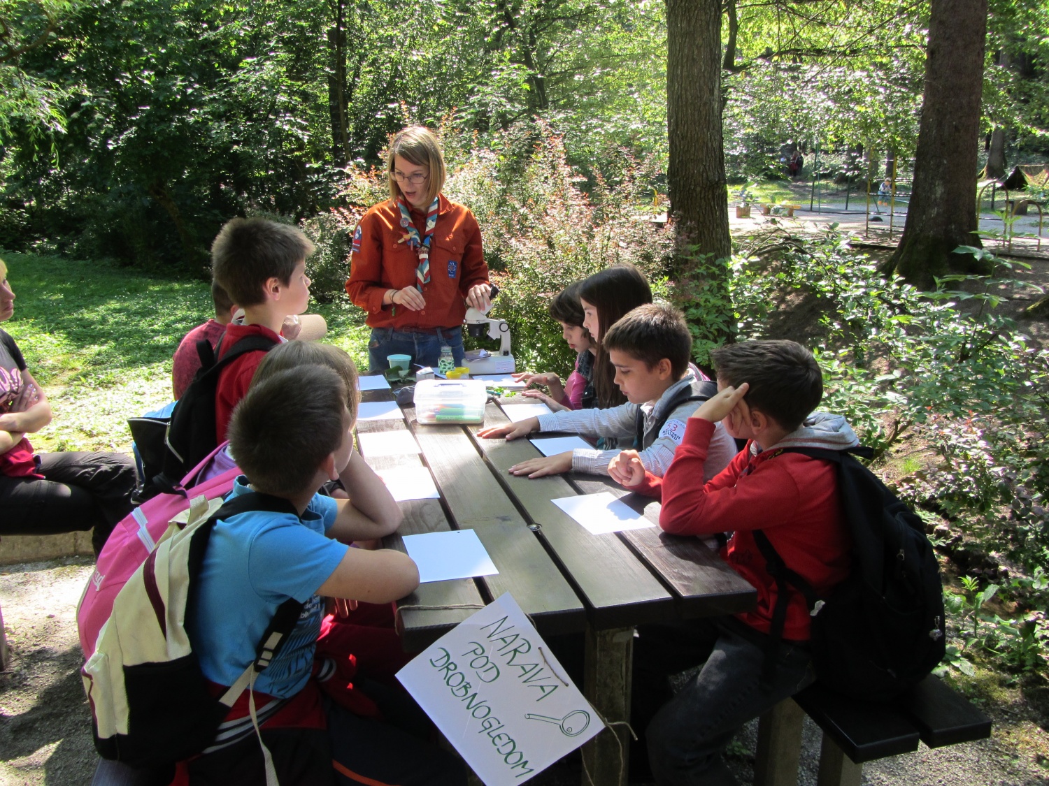 Narava pod drobnogledom