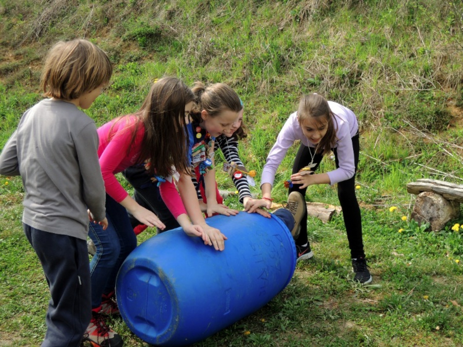 Čuj, toti sod ma noge!