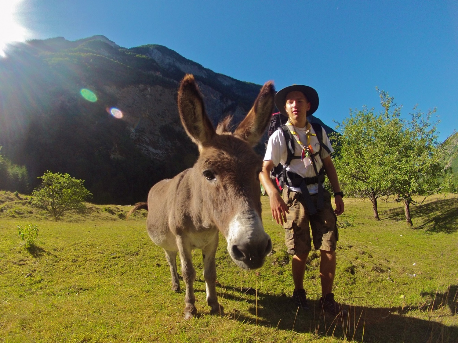 2. mesto - Skavt Anže in njegov prijatelj