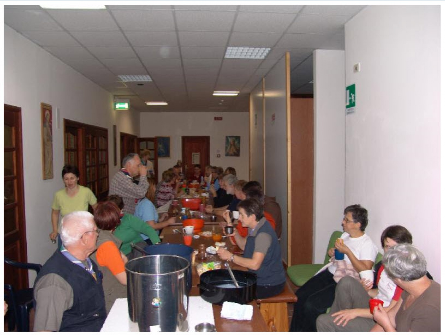 Skavtski zajtrk v domu Tau