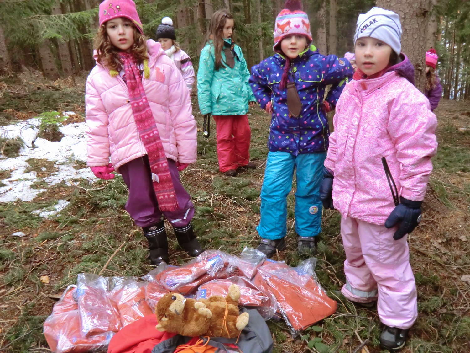 bobrčki najdejo svoje skavtske kroje
