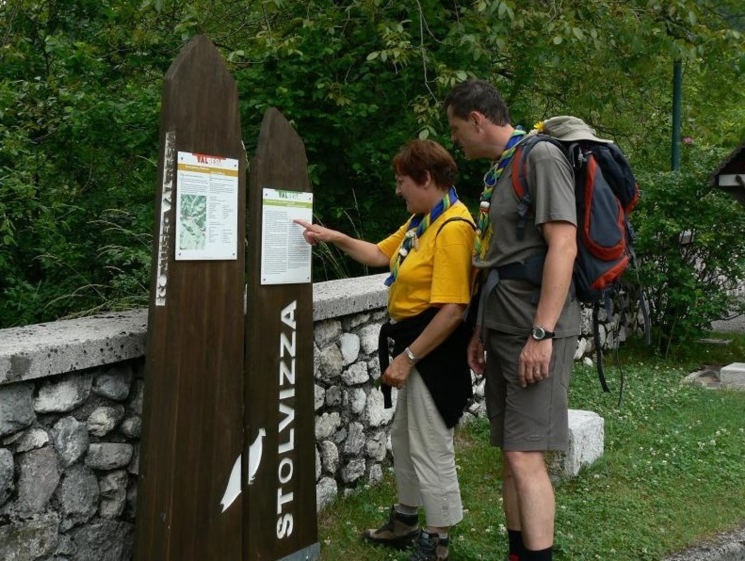 Najmlajša bratovščina odraslih skavtov Danijelove sove Celje 2 je letos prvič sama organizirala svoj poletni tabor v Zamejski Sloveniji med Rezijani.