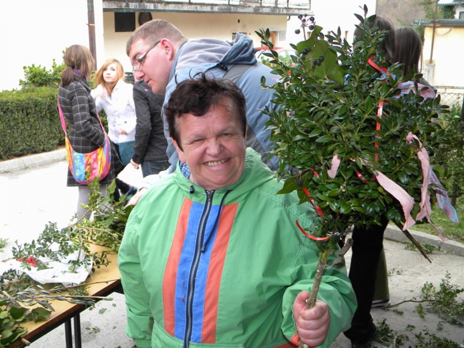 Slavica in njena butara.