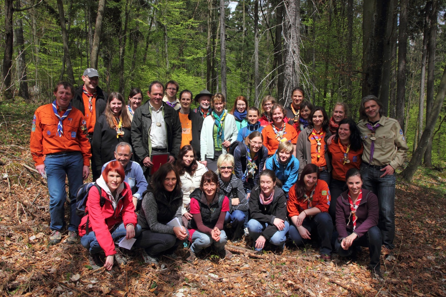 Udeležnci in organizatorji posveta