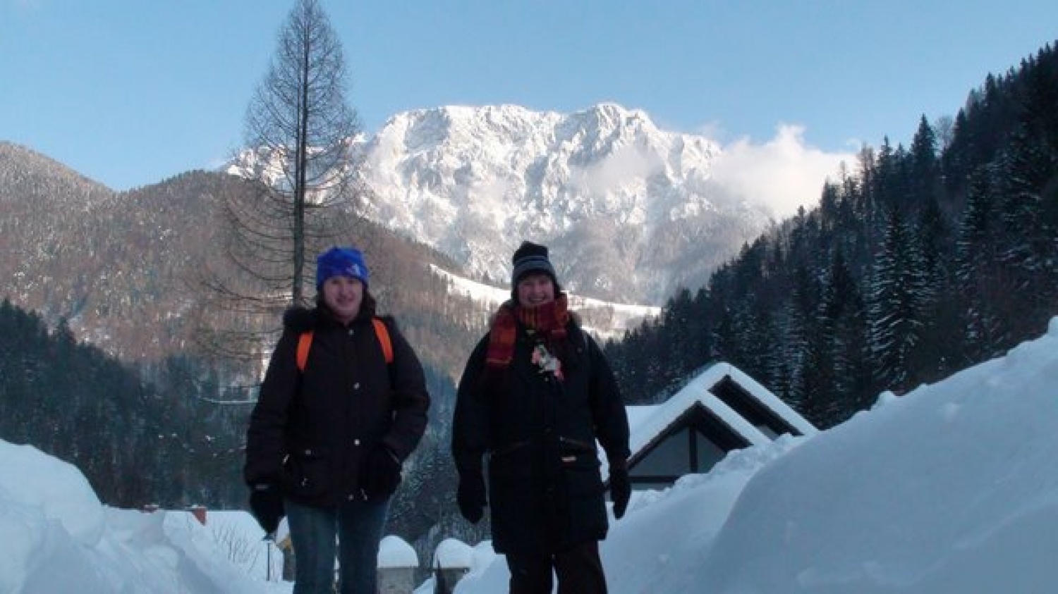 Zima v Solčavi + skavtinji