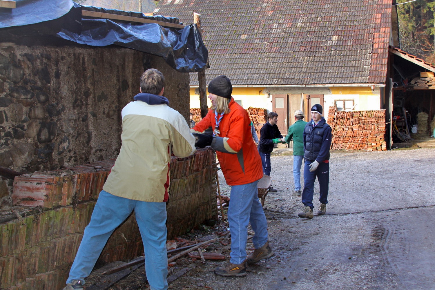 Pospravljanje strešnikov 2