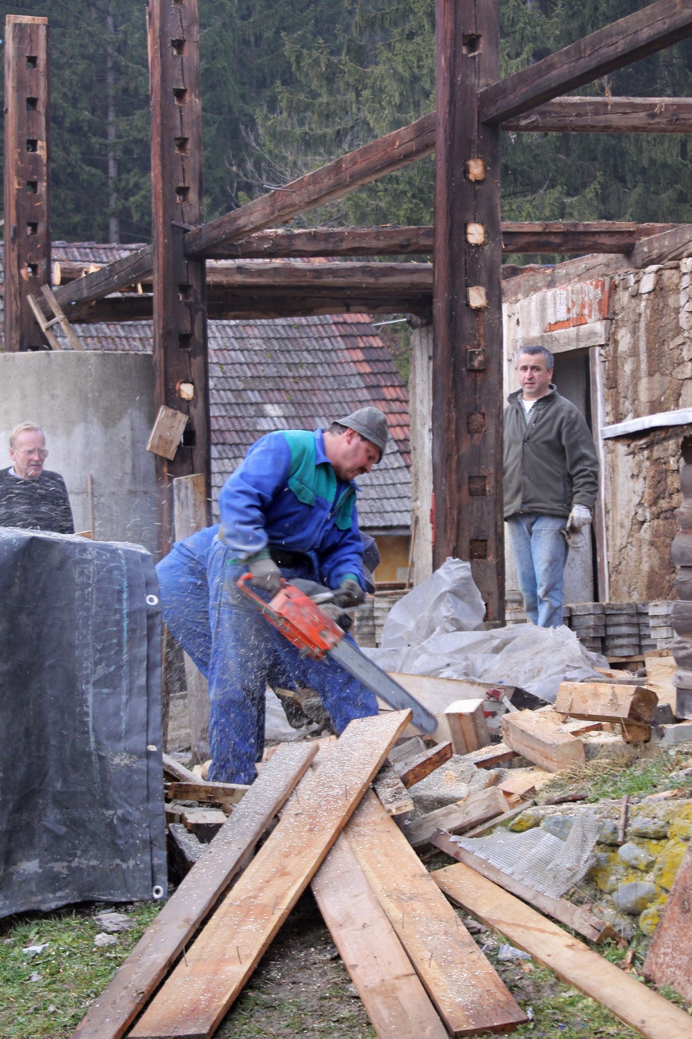 Brez motorne žage ne gre