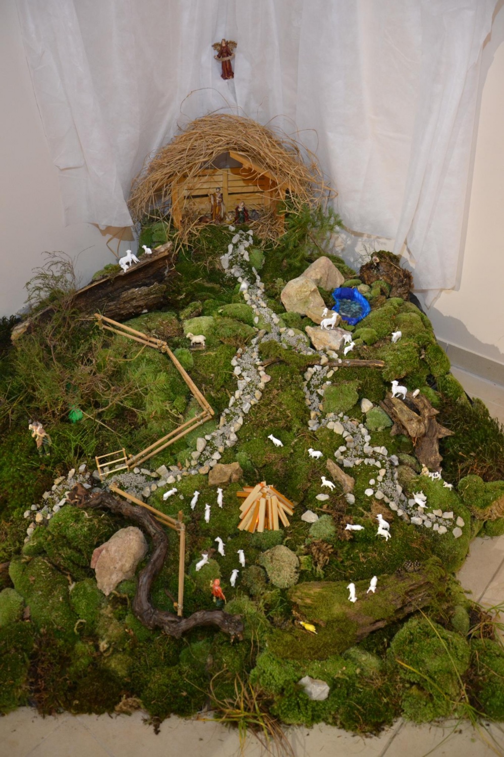 Jaslice, ki jih je Klan zvitih lisic ustvaril v Domu starejših občanov Prebold