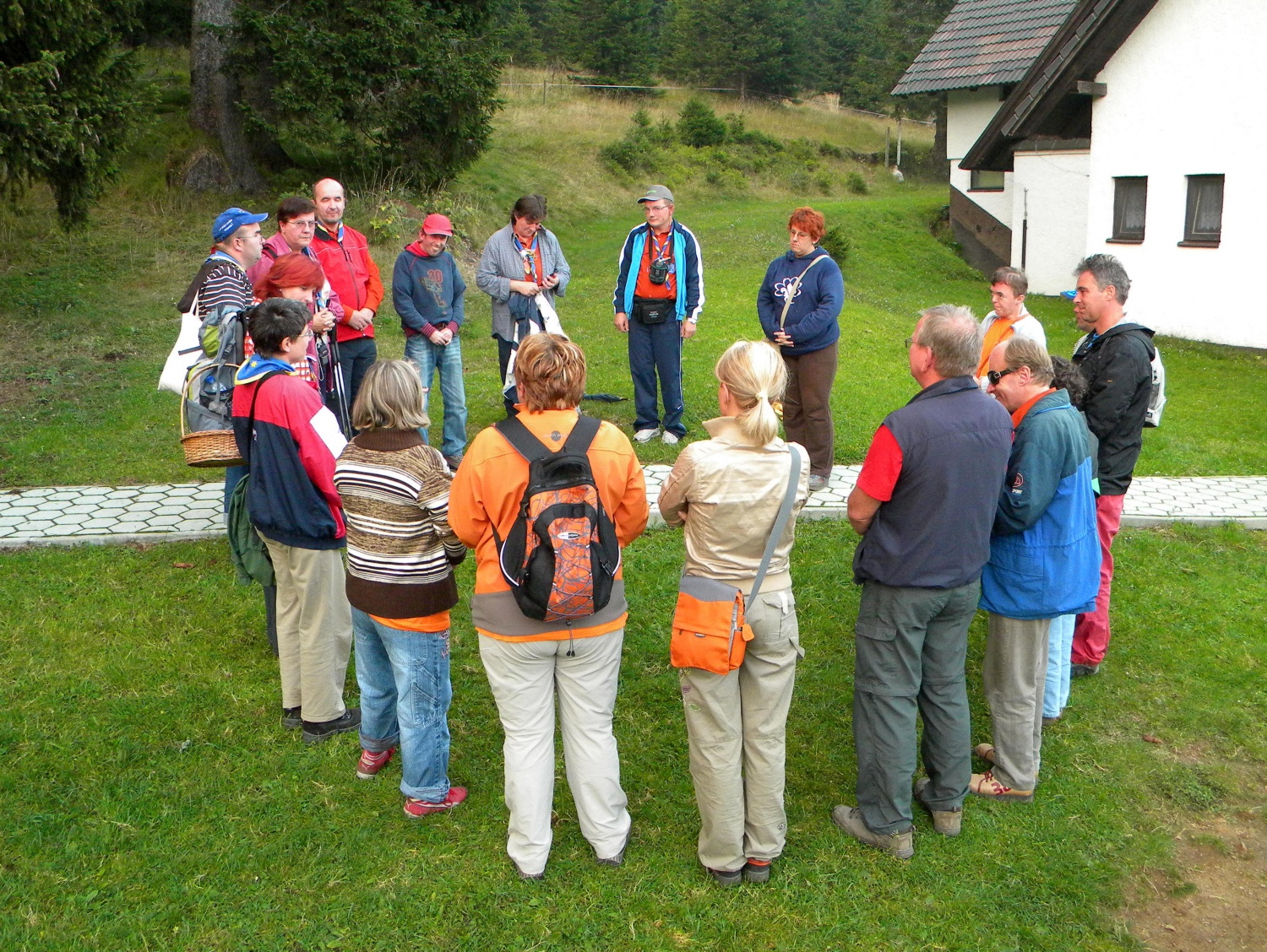 Pohod smo zaključili s krogom.