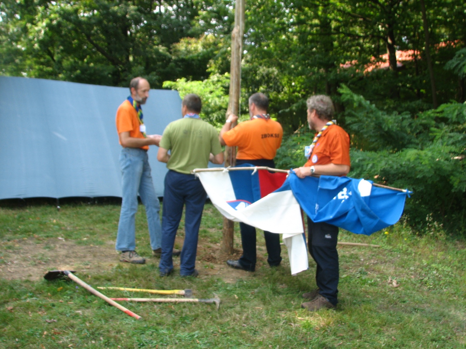 Skavtske spretnosti vozljanja so prišle prav