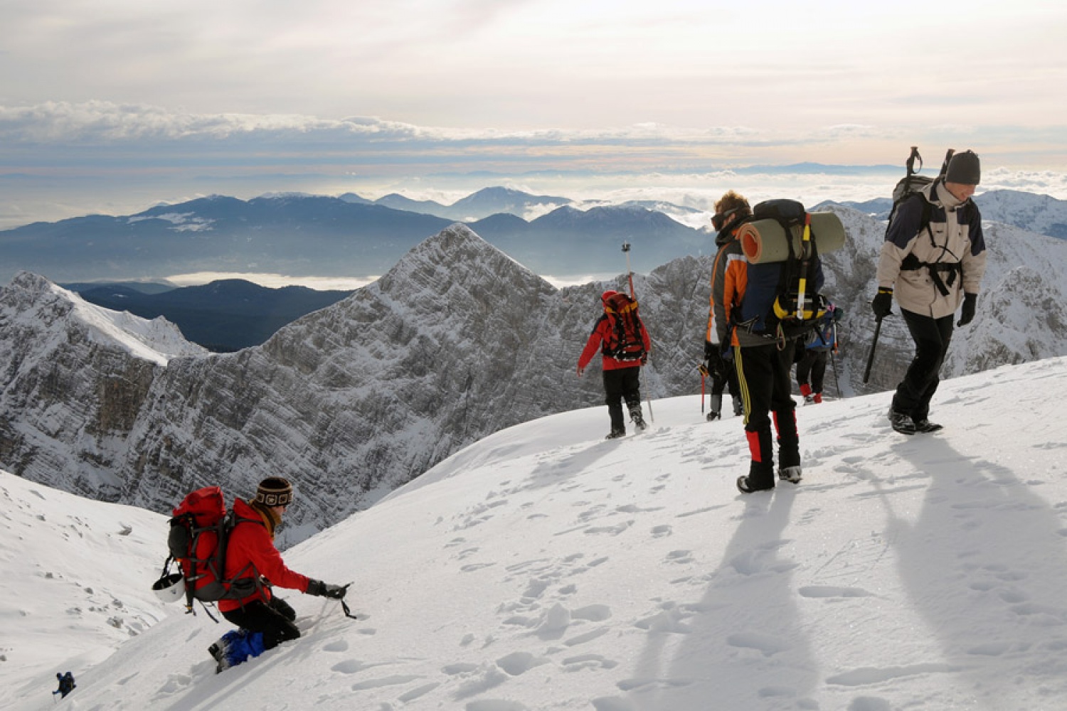 "Le kje naj najdem najugodnejšo pot navzdol"?