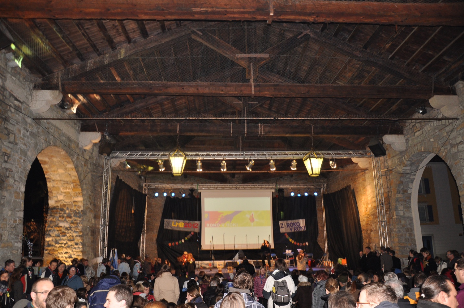 Zavetje smo našli v starem skladišču soli