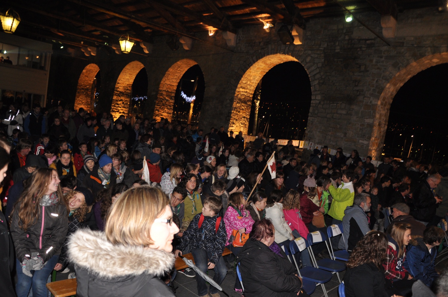 Nabralo se je okoli 300 skavtov