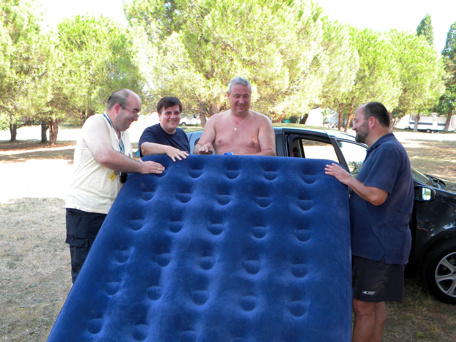 Napihnili smo blazino