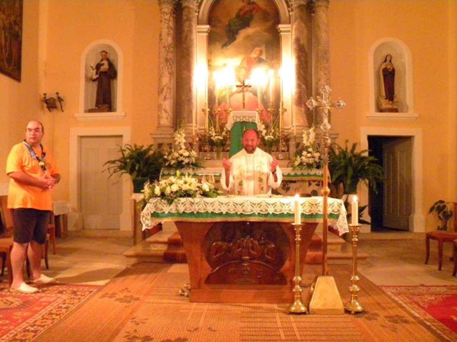 Pri maši v stari Savudriji