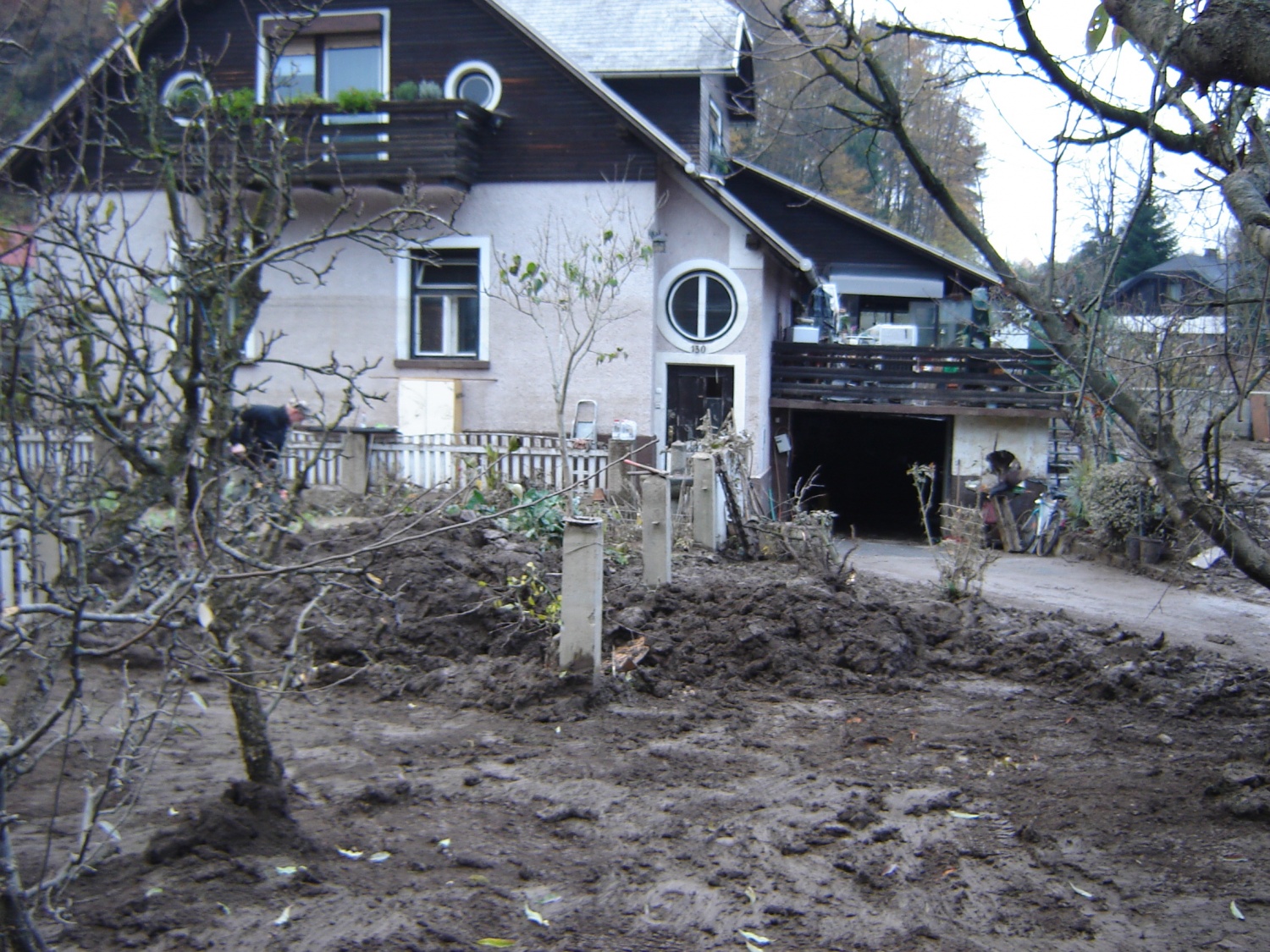 Pomoč ob poplavah november 2012