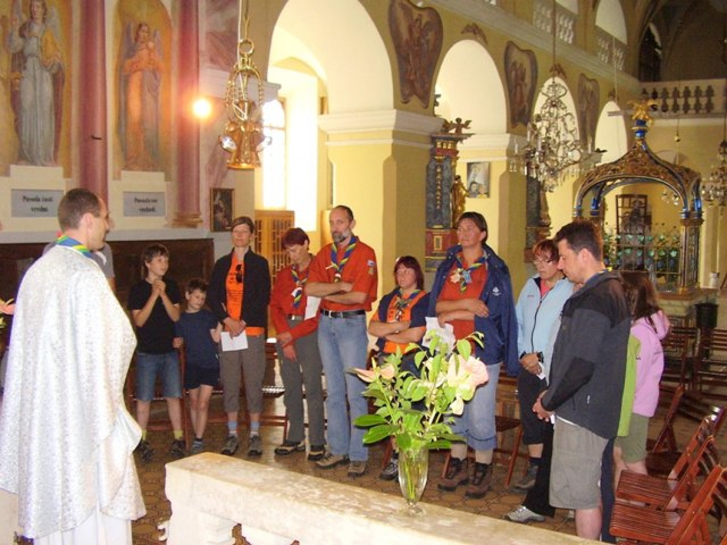 maša na Svetih Gorah