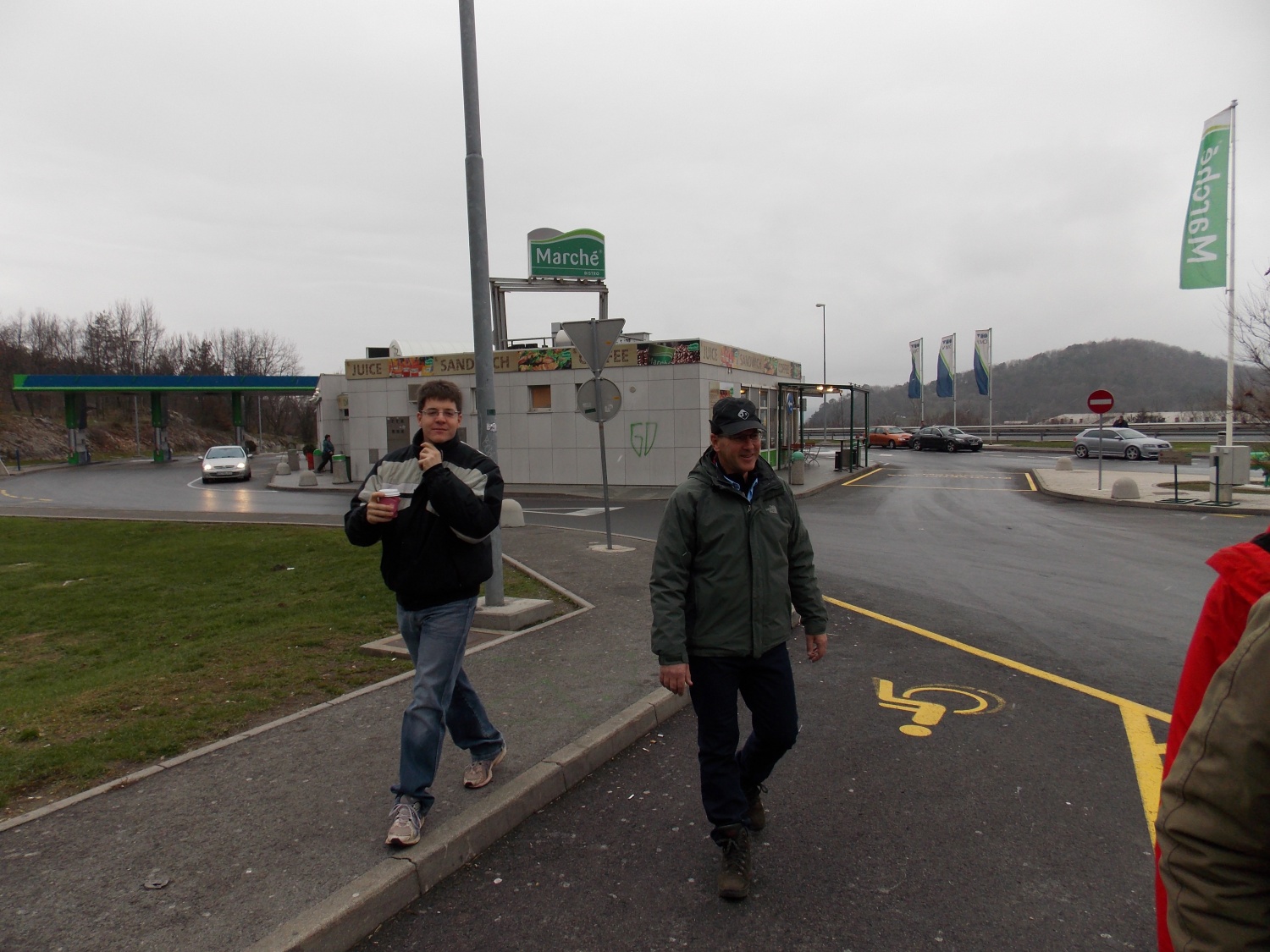 Priprave na nadaljevanje poti