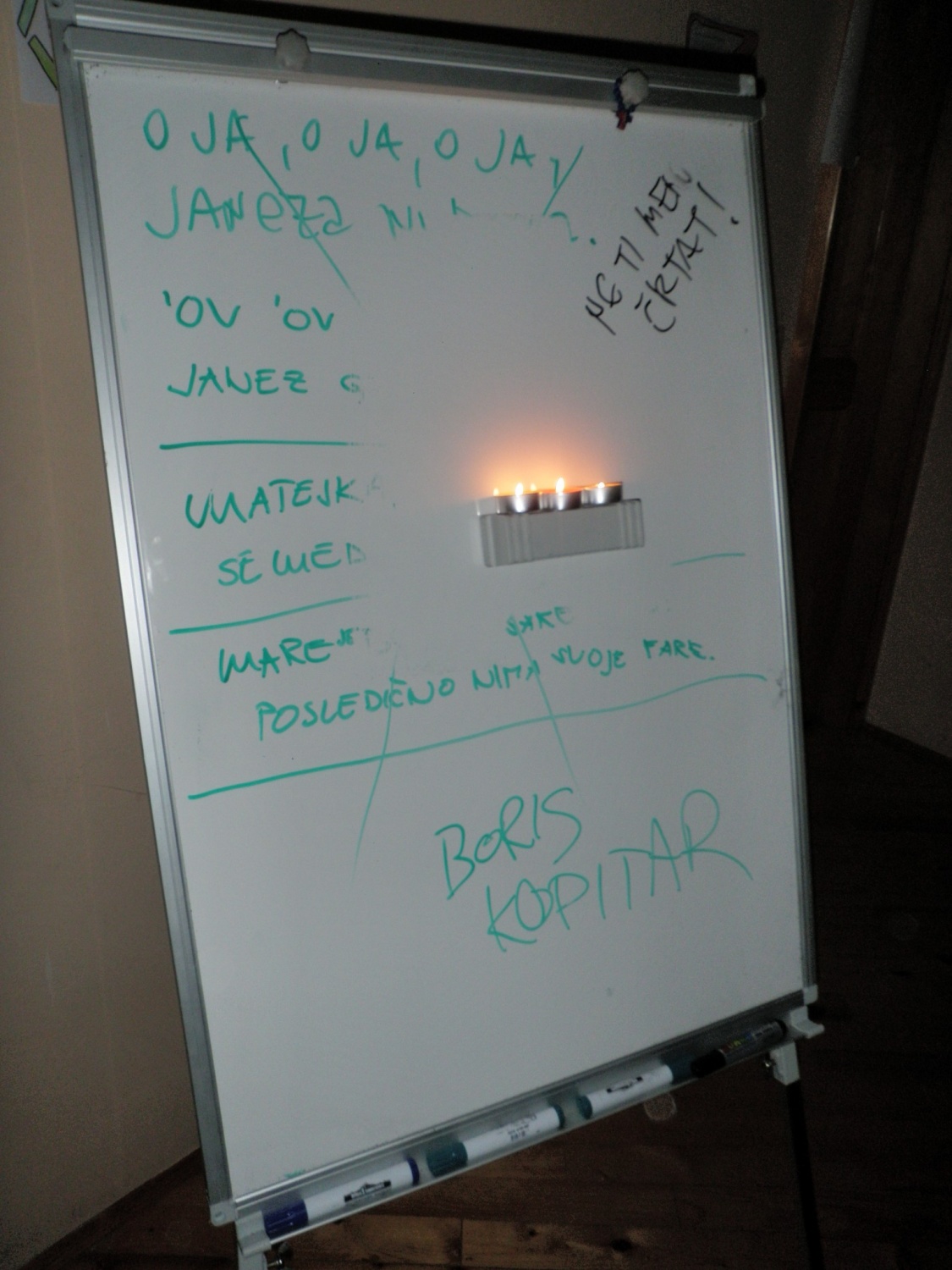 Plodovi nočnega ustvarjanja :)