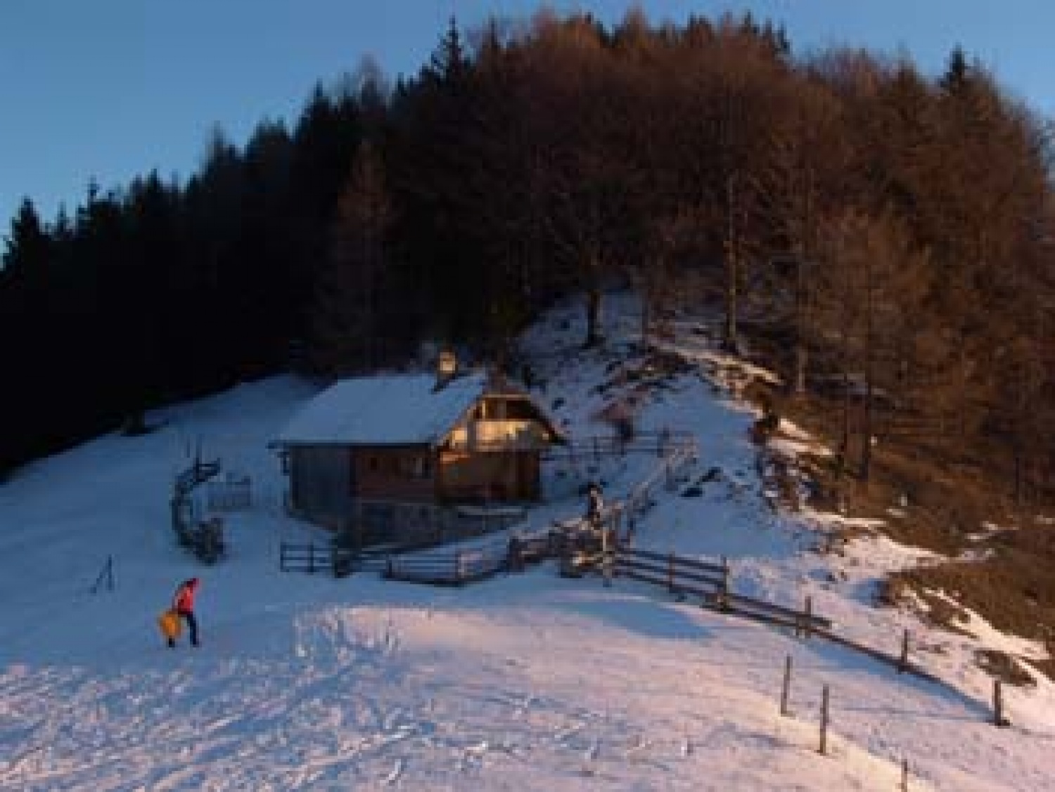 Čuka in sove odraslih skavtov Celje 2 na prvem zimovanju