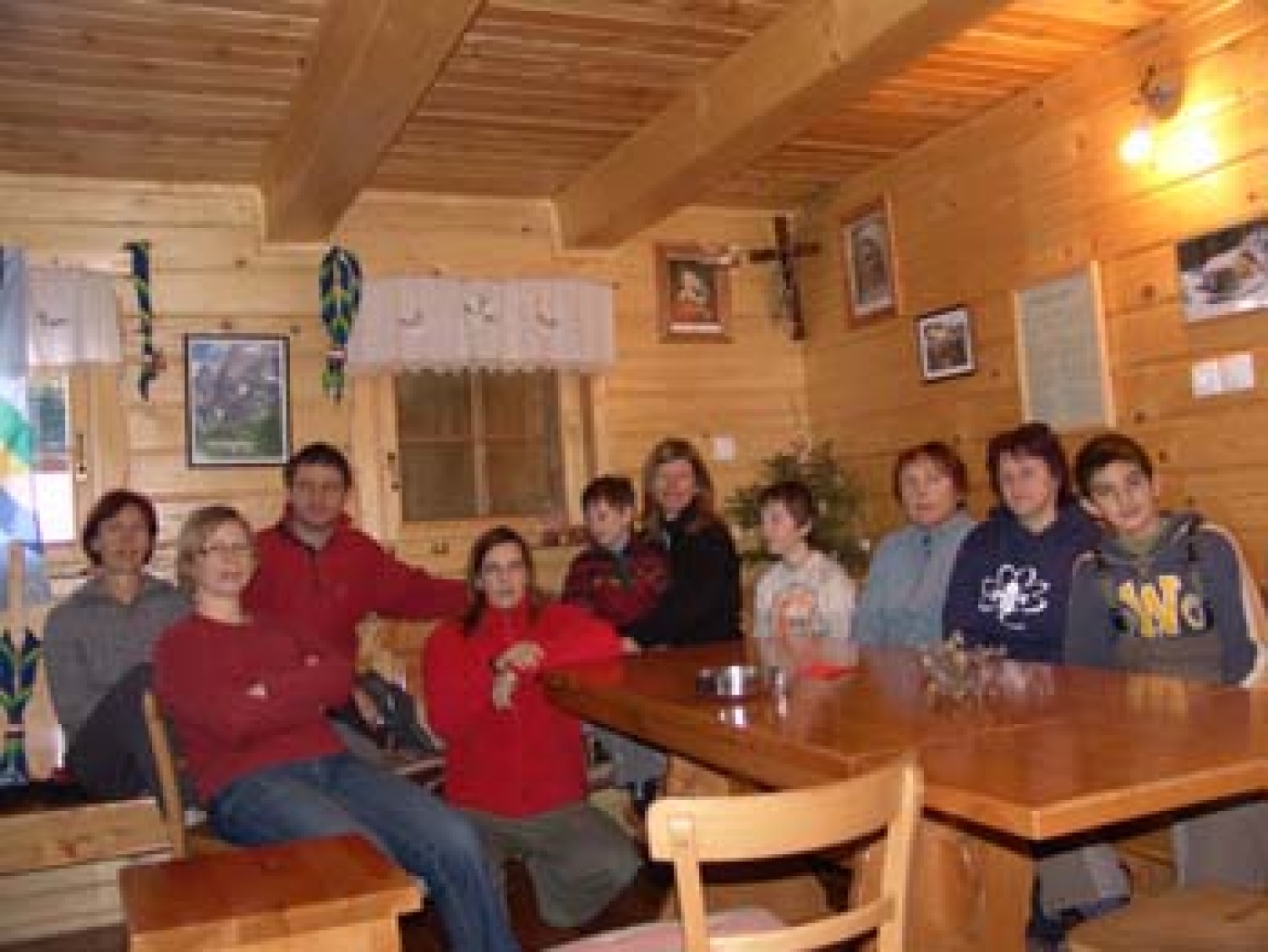 Čuka in sove odraslih skavtov Celje 2 na prvem zimovanju