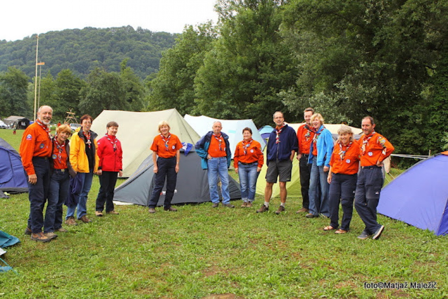 Zjutraj pred taborom