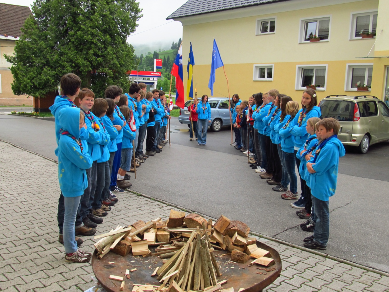 Prižig alimpijskega agna [olimpijskega ognja :)]
